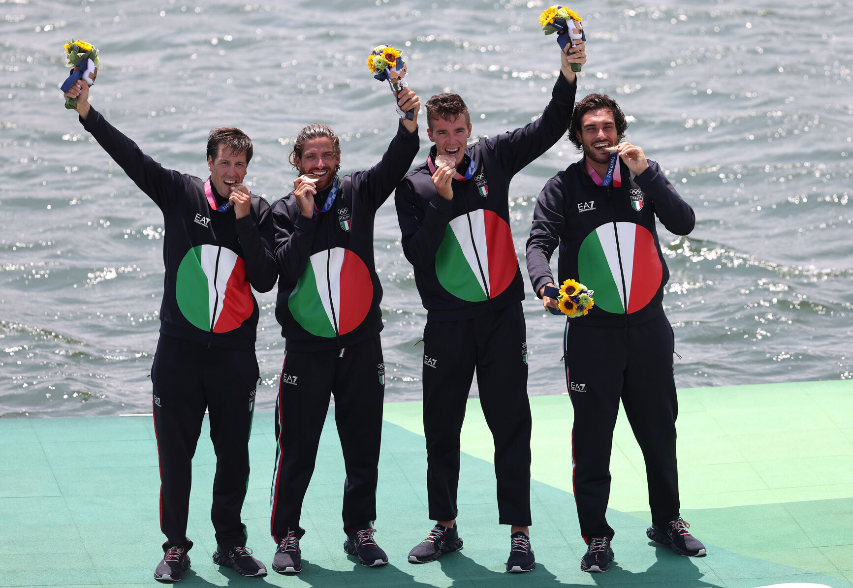Why Olympians bite their medals and what they do with them